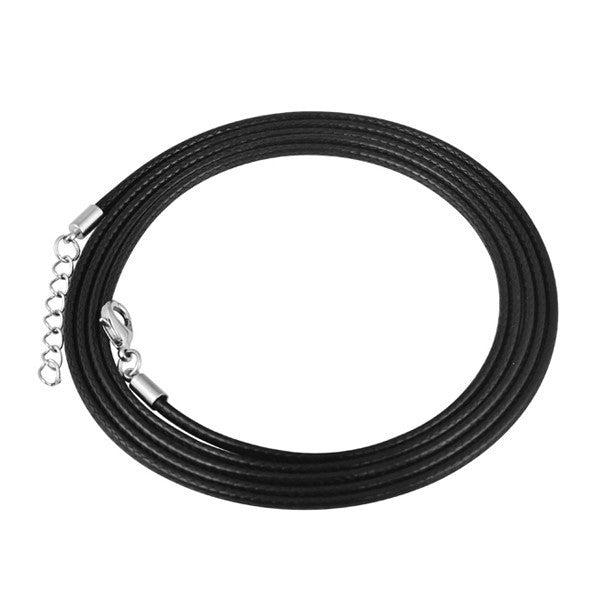 45 Inch Wax Leather Cord Necklace